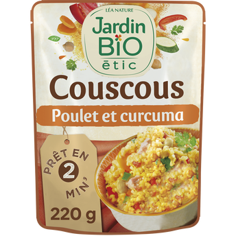 Image de Couscous poulet/curcuma bio JARDIN BIO