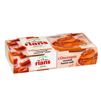 Image de Dessert caramel au beurre salé L'Onctueux RIANS