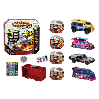 MAJORETTE Set 4 coffrets Tune Up s serie 2 version Chrome Des 3 ans Super U Hyper U U Express www ursesu