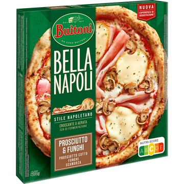 Buitoni Pizza Bella Napoli Proscuitto Funghi Buitoni, 415g