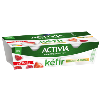Image de ACTIVIA kéfir fraise framboise