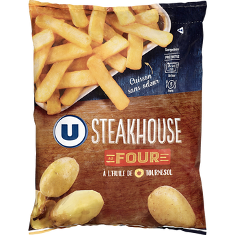 Image de U
Frites Steak house au four- sachet