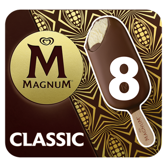 Image de Bâtonnets glacés MAGNUM classic x8