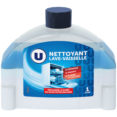 Nettoyant liquide pour lave-vaisselle bouteille de 250ml - Super U, Hyper  U, U Express 