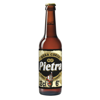 Image de Bière ambrée PIETRA, 6° - Bouteille