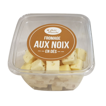 Image de Dés de gouda aux noix, au lait pasteurisé, 30% de MG