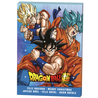 Image de Calendrier de l'avent chocolat dragon ball z