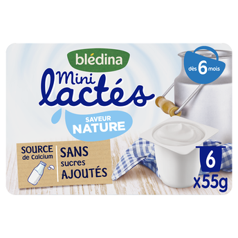 Image de Dessert bébé nature dès 6 mois BLEDINA