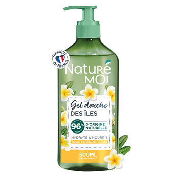 Image de Creme douche des iles fleur de tiare NATURE MOI