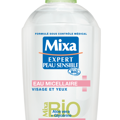 Eau Micellaire Visage Et Yeux Peaux Sensibles Aloé Véra Mixa