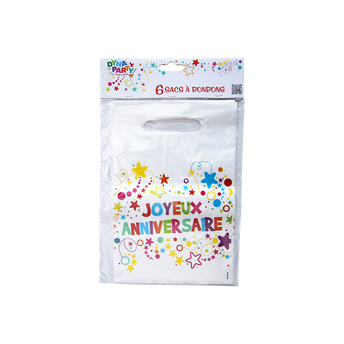 Image de Sac à bonbons DYNASTRIB Joyeux Anniversaire Party