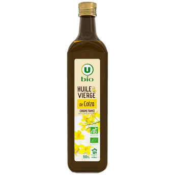 Image de U BIO
Huile vierge de colza Bouteille