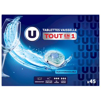 Image de U
Tablettes lave-vaisselle tout en 1 , boîte de
