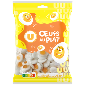 Image de U
Bonbons gélifiés Oeufs au Plat - sachet