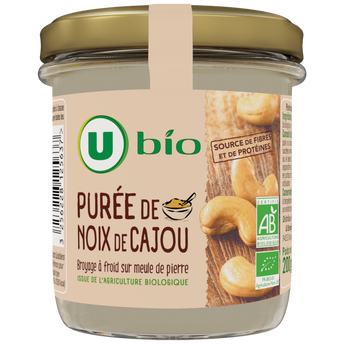 Image de U BIO
Purée noix de cajou BOCAL