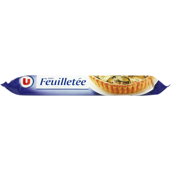 Image de U
Pâte à tarte feuilletée ronde prête à dérouler
