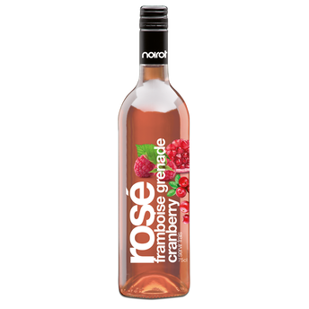 Image de Boisson à base de vin rosé, Noirot rosé framboise grenade cranberry