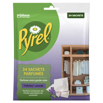 Image de Sachets parfumés fraicheur lavande avec huile essentielle de lavandinx24