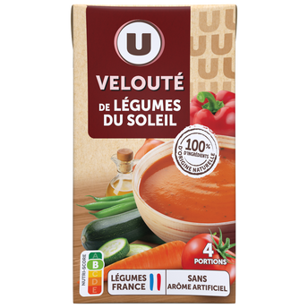 Image de U
Soupe Velouté de légumes du soleil brique 1