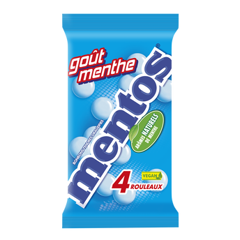 Image de Bonbons tendres dragéifiés arôme naturel de menthe MENTOS, 4
