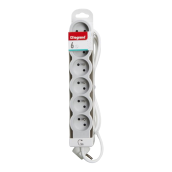 Image de Bloc 6 prises LEGRAND 1,5m - terre