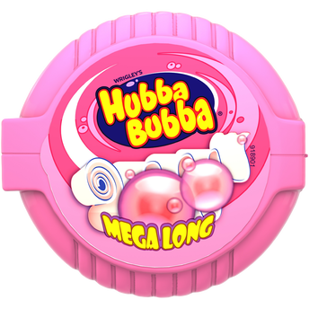 Image de Chewing gum fruits HUBBA BUBBA, rouleau
