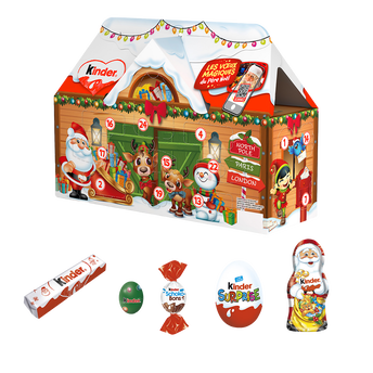Image de Calendrier de l'avent 3d house KINDER