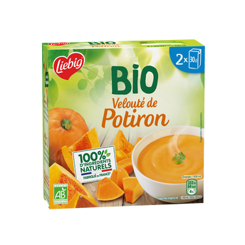 Image de Soupe Velouté de potiron bio LIEBIG
