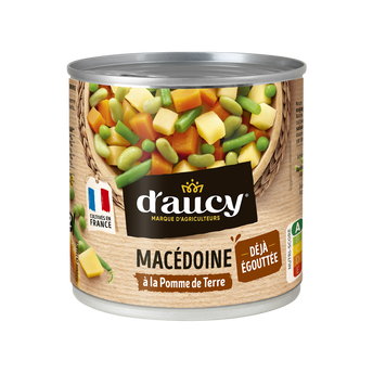 Image de Macédoine égouttée D'AUCY - Boîte