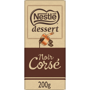 Image de Chocolat noir corsé pâtissier NESTLE DESSERT - Tablette