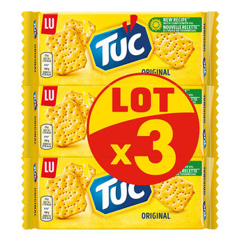 Image de Biscuits apéritifs crackers salés Original TUC LU - Paquet de