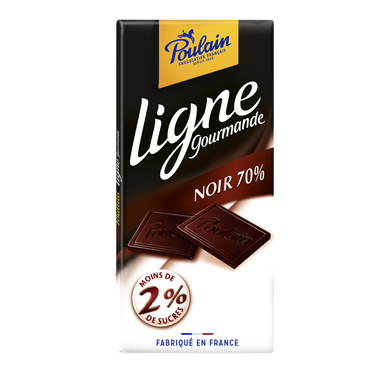 Chocolat noir sans sucre Ligne Gourmande POULAIN, Tablette de 100g - Super  U, Hyper U, U Express 