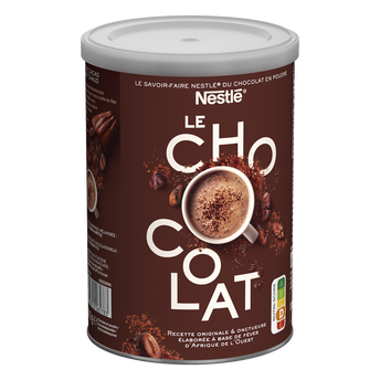 Image de Poudre chocolatée Nestlé Le Chocolat - Boite