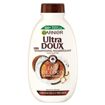Image de Shampooing ultra doux coco milk GARNIER