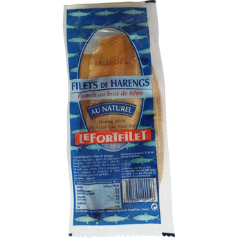 Image de Filets de harengs fumés au naturel LEFORT