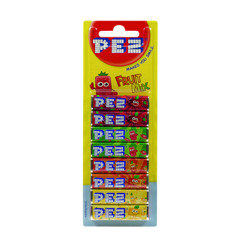 Image de Recharges de bonbons aux fruits pour distributeur PEZ, 8 paquets