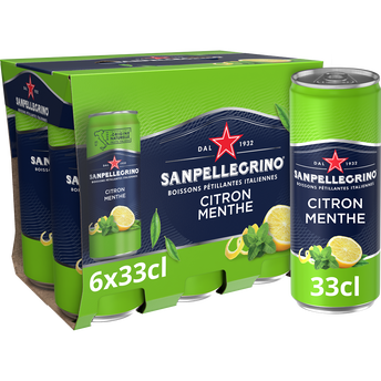 Image de Boisson Gazeuse aromatisée Limone & Menta SAN PELLEGRINO