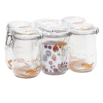 Image de 6 Bocaux LE PARFAIT, 1l, 85mm