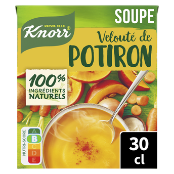 Image de Ma soupe du jour velouté de potiron KNORR, brique de