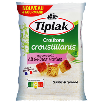 Image de Croûtons salade ail & fines herbes TIPIAK