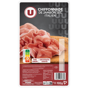 Image de U
Chiffonnade de Jambon sec Italien
