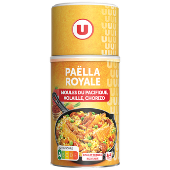 Image de U
Paëlla royale volaille et fruits de mer boîte de