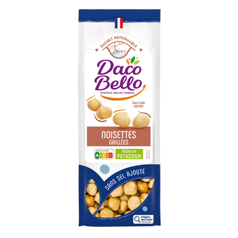 Image de Noisette grillée sans sel, DACO BELLO,  sachet