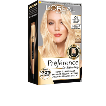 Image de Coloration permanente Préférence Récital blondissime, naturel