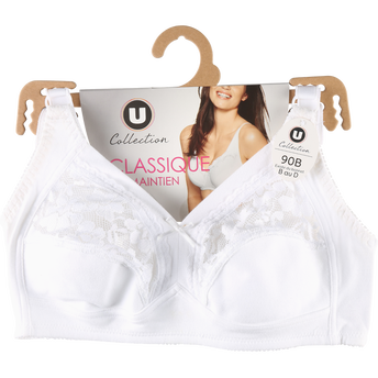 Image de U COLLECTION
Soutien gorge sans armatures ligne coton