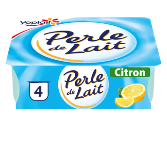 Image de Yaourt brassé citron PERLE DE LAIT