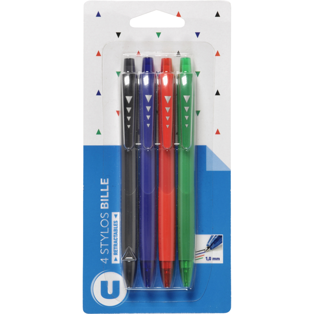 Lot De 24 Stylos 4 En 1 Rétractables – 0,7 Mm, Motifs Animaux, Pour Enfants, école, Bureau - 14