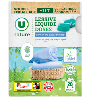 Image de U NATURE
Lessive doses Nature 20 lavages