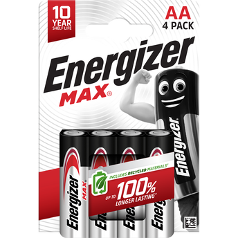 Image de Pile AlCALINE ENERGIZER Max AA/LR6