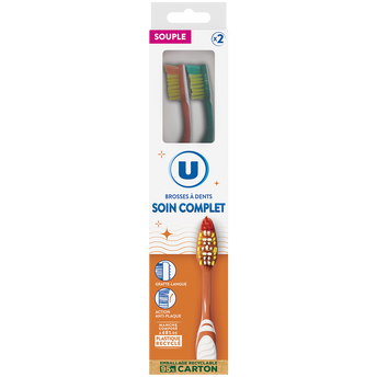 Image de U
Brosse à Dent soin complet souple